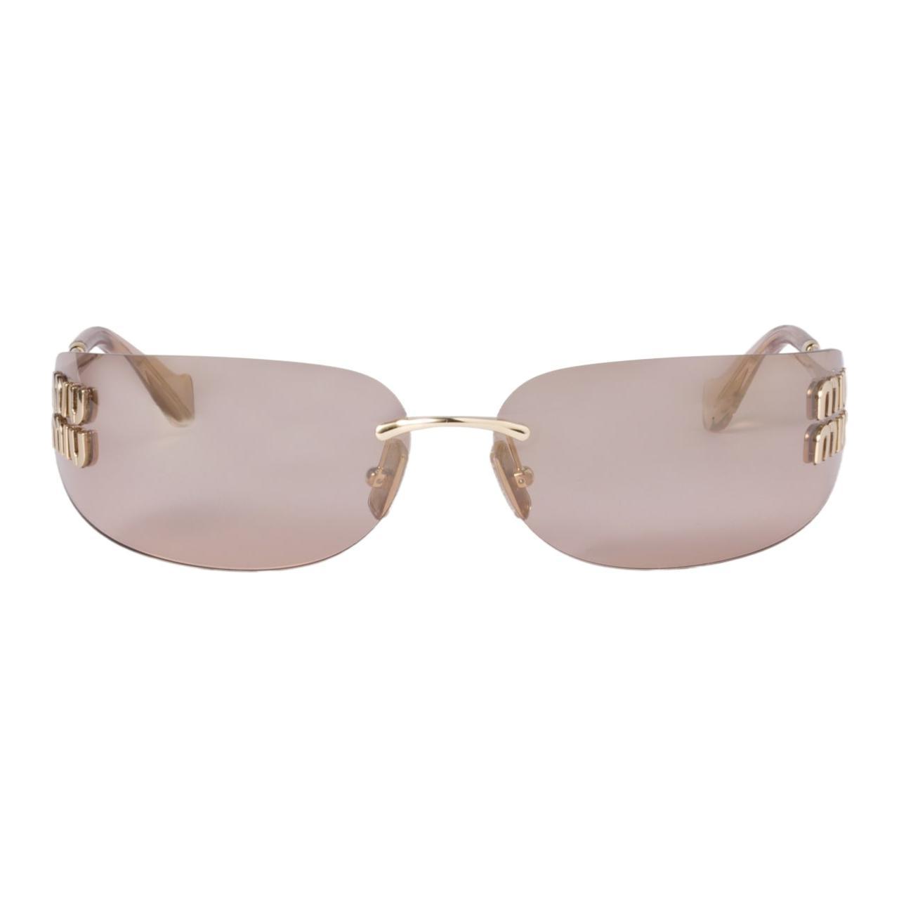 MIU MIU Солнечные очки с логотипом, Gold
MIU MIU Солнечные очки с логотипом, Gold