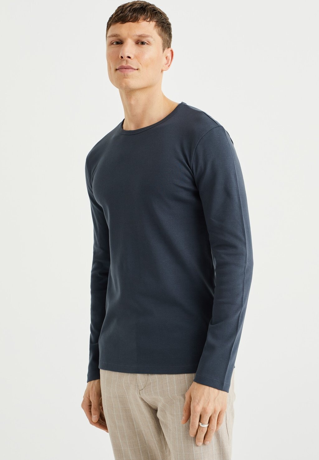 Футболка с длинным рукавом WE Fashion, серовато-синяя, Синий, Футболка с длинным рукавом WE Fashion, серовато-синяя
Футболка с длинным рукавом WE Fashion, серовато-синяя, Синий, Футболка с длинным рукавом WE Fashion, серовато-синяя