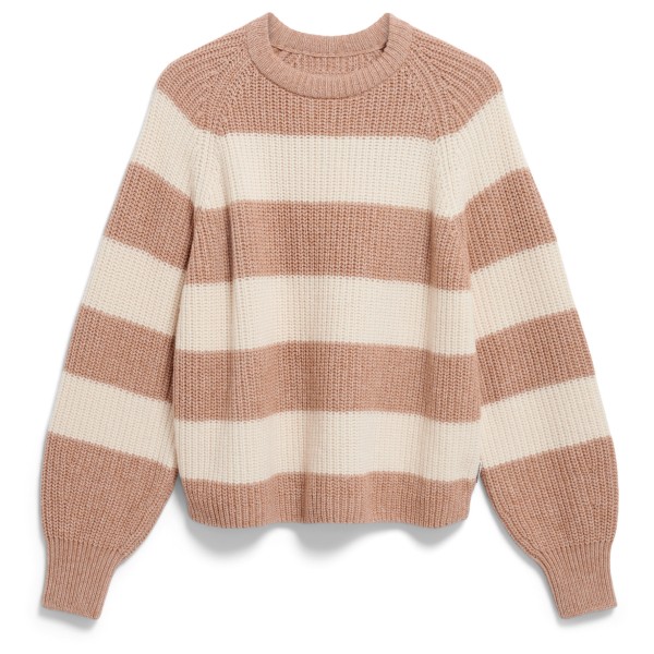 Женский свитер с полосками кааги Armedangels, Camel Melange 
Женский свитер с полосками кааги Armedangels, Camel Melange