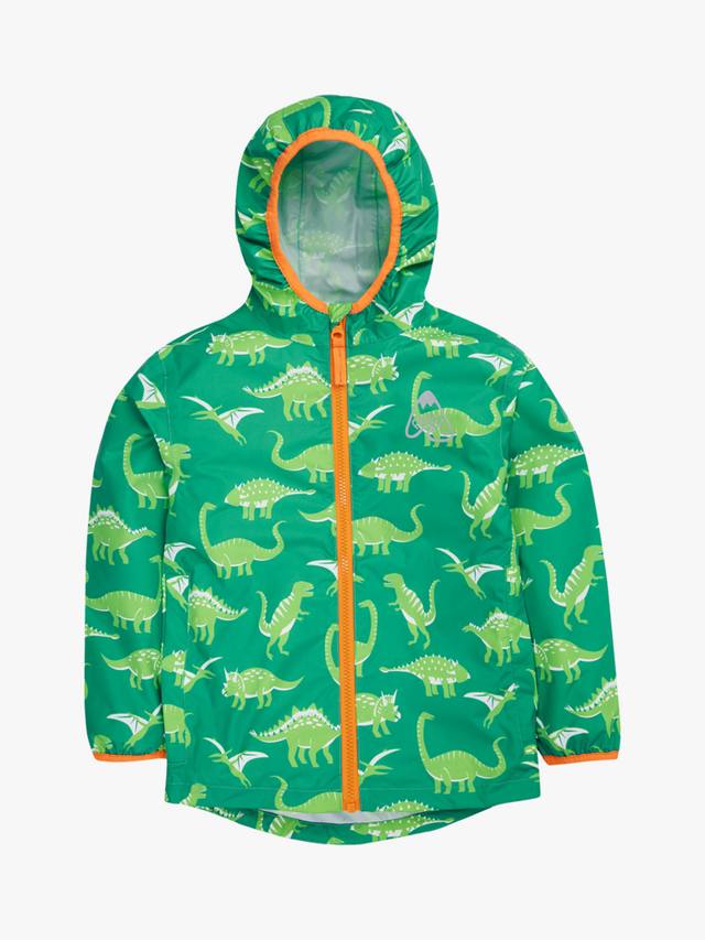 Детский динозавр водонепроницаемая куртка для любой погоды Frugi, Green
Детский динозавр водонепроницаемая куртка для любой погоды Frugi, Green