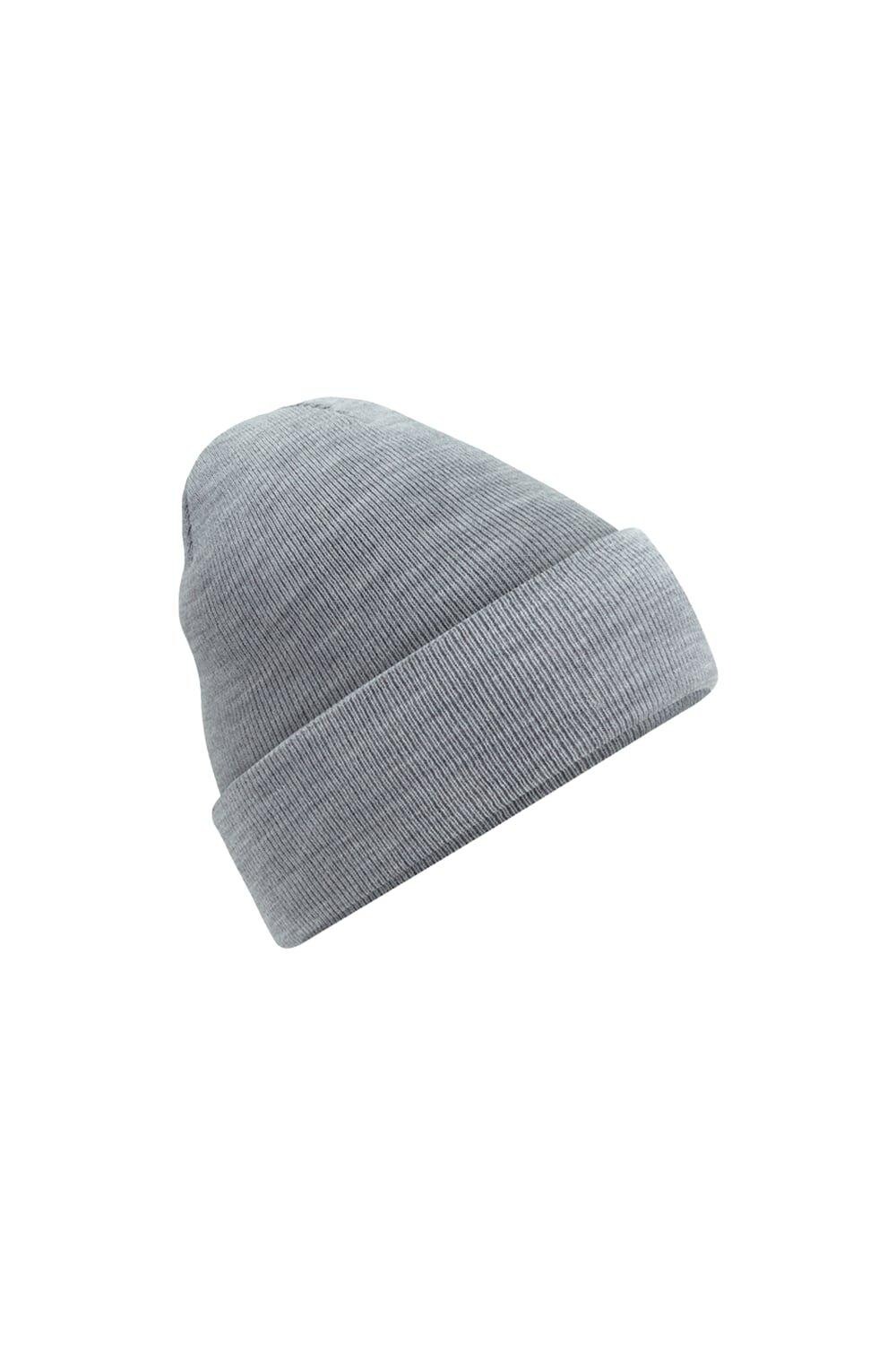 Оригинальная зимняя шапка-бини с манжетами Beechfield, черный
Оригинальная зимняя шапка-бини с манжетами Beechfield, черный