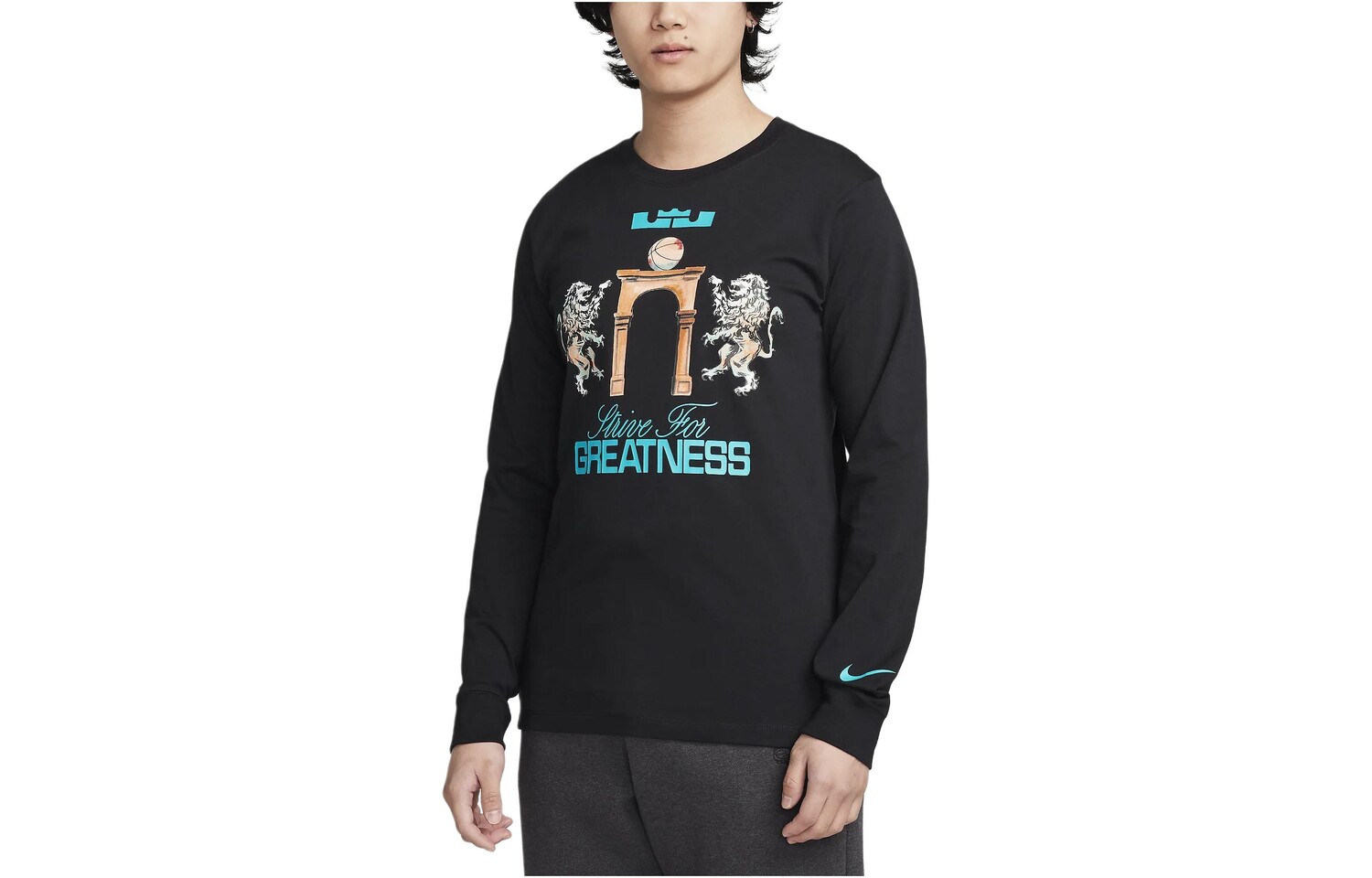 Футболка мужская черная Nike, черный
Футболка мужская черная Nike, черный