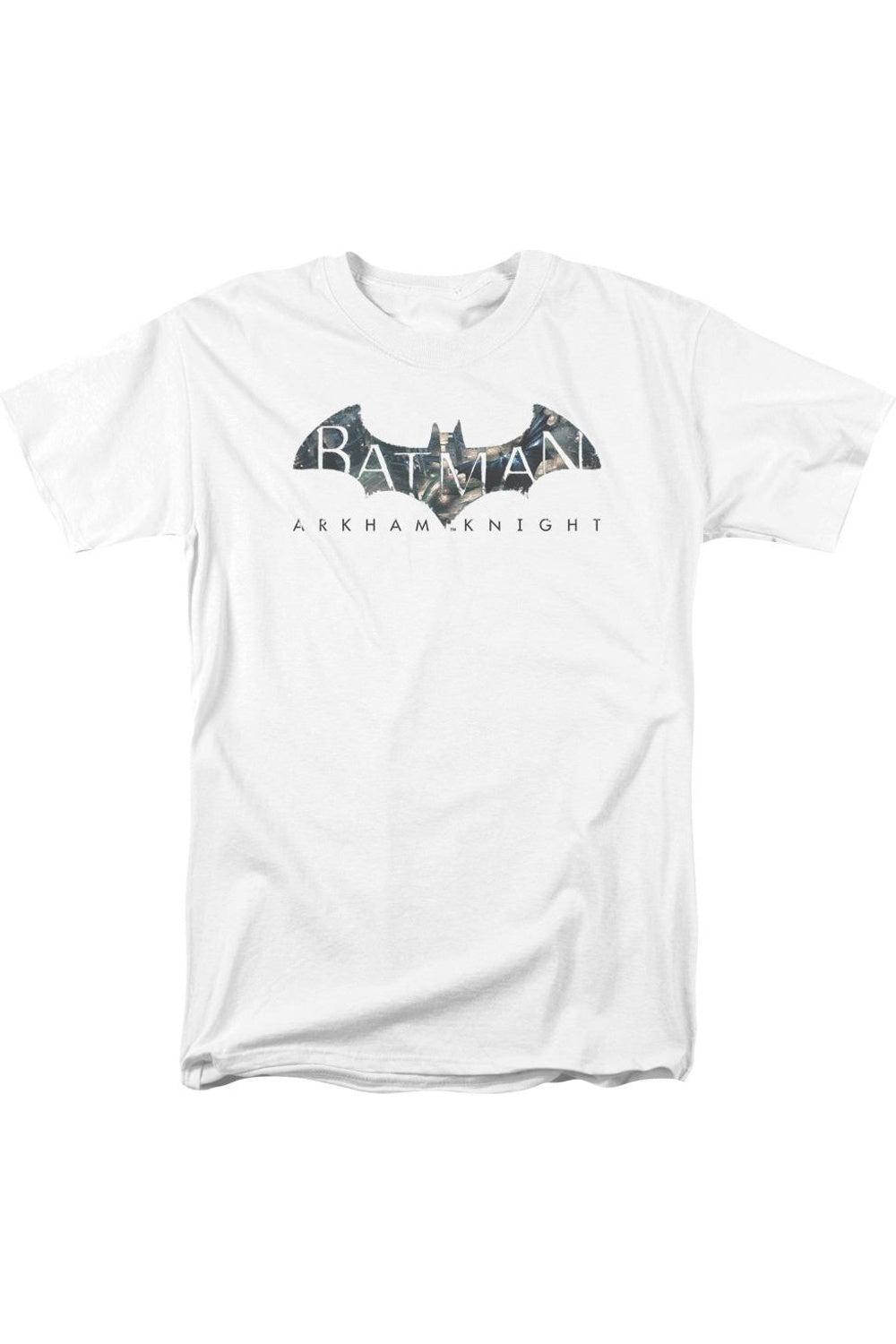 Футболка с коротким рукавом для взрослых Batman Arkham Knight Descending Logo Gildan, белый
Футболка с коротким рукавом для взрослых Batman Arkham Knight Descending Logo Gildan, белый