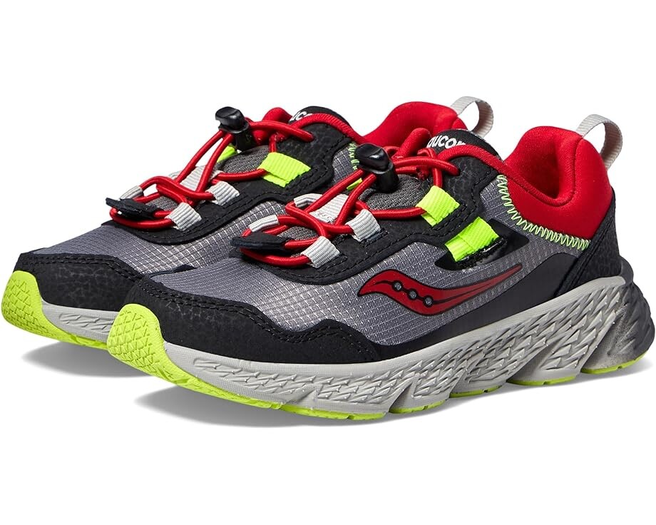 Кроссовки Saucony Wind Shield 3.0, цвет Grey/Red/Citron
Кроссовки Saucony Wind Shield 3.0, цвет Grey/Red/Citron