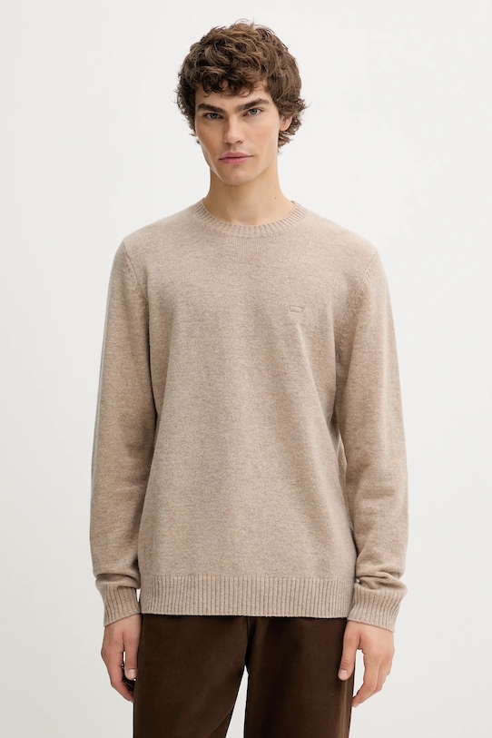 Свитер из смесовой шерсти Levi'S, бежевый
Свитер из смесовой шерсти Levi'S, бежевый