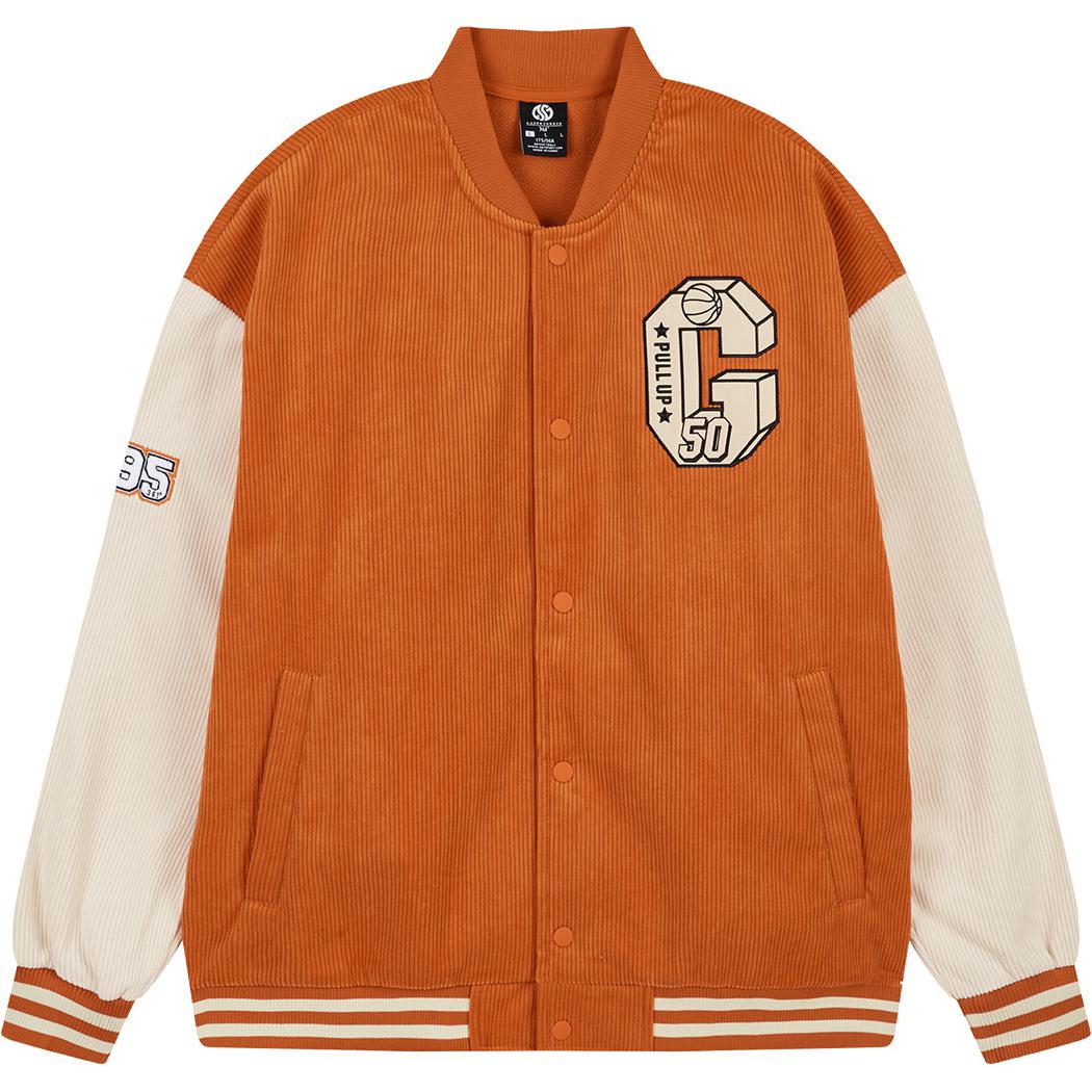 361° Бейсбольная куртка мужская Double Orange из баскетбольной коллекции
361° Бейсбольная куртка мужская Double Orange из баскетбольной коллекции