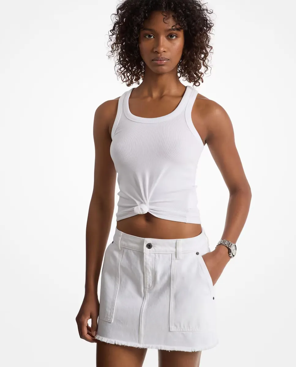 Женская майка из эластичного трикотажа Michael Michael Kors, белый
Женская майка из эластичного трикотажа Michael Michael Kors, белый