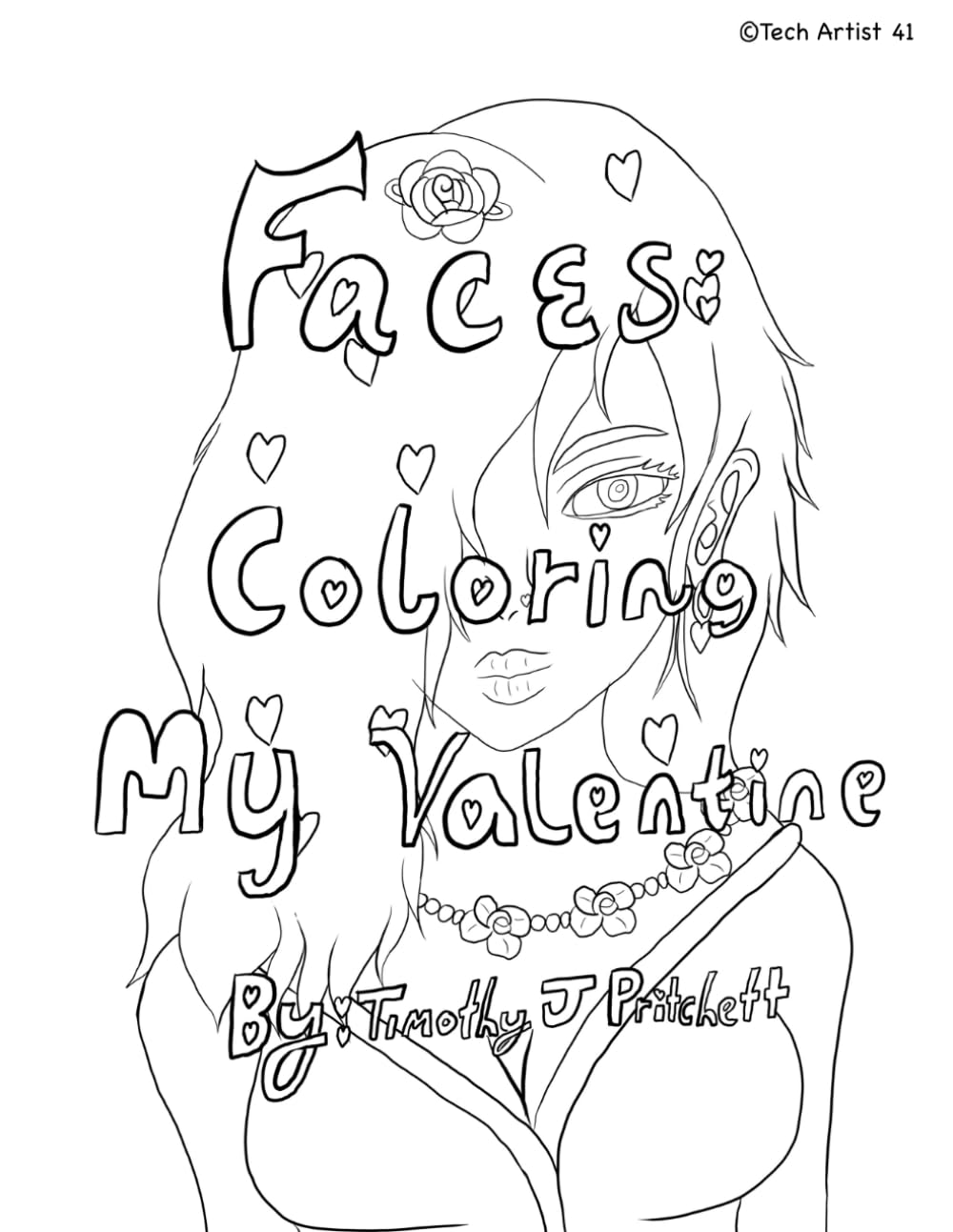 Faces: Coloring My Valentine (Independently published)
Faces: Coloring My Valentine (Independently published)