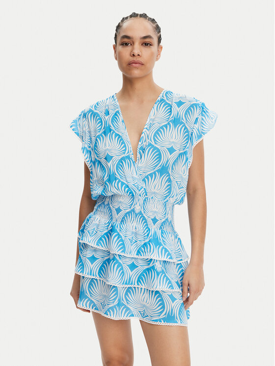 Летнее платье стандартный крой Jess Melissa Odabash, синий
Летнее платье стандартный крой Jess Melissa Odabash, синий