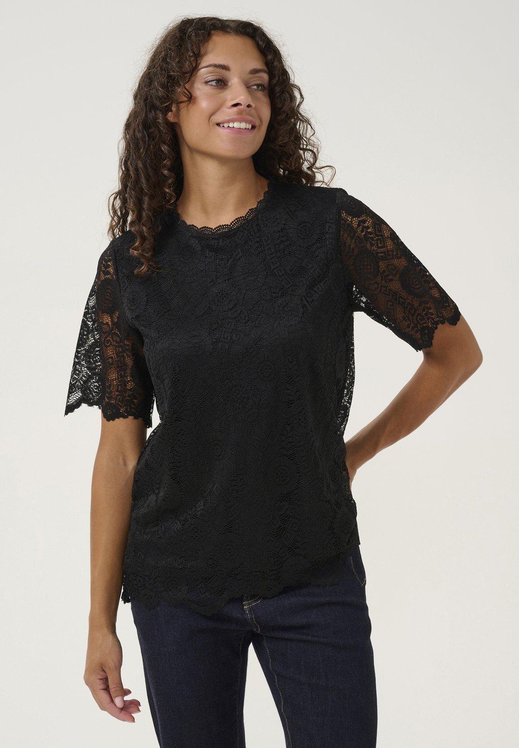 Блуза CUKALI LACE SHORT SLEEVE Culture, черный
Блуза CUKALI LACE SHORT SLEEVE Culture, черный