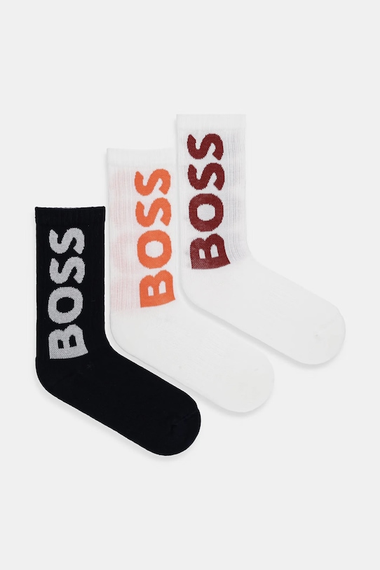Набор из 3 пар носков BOSS, белый
Набор из 3 пар носков BOSS, белый