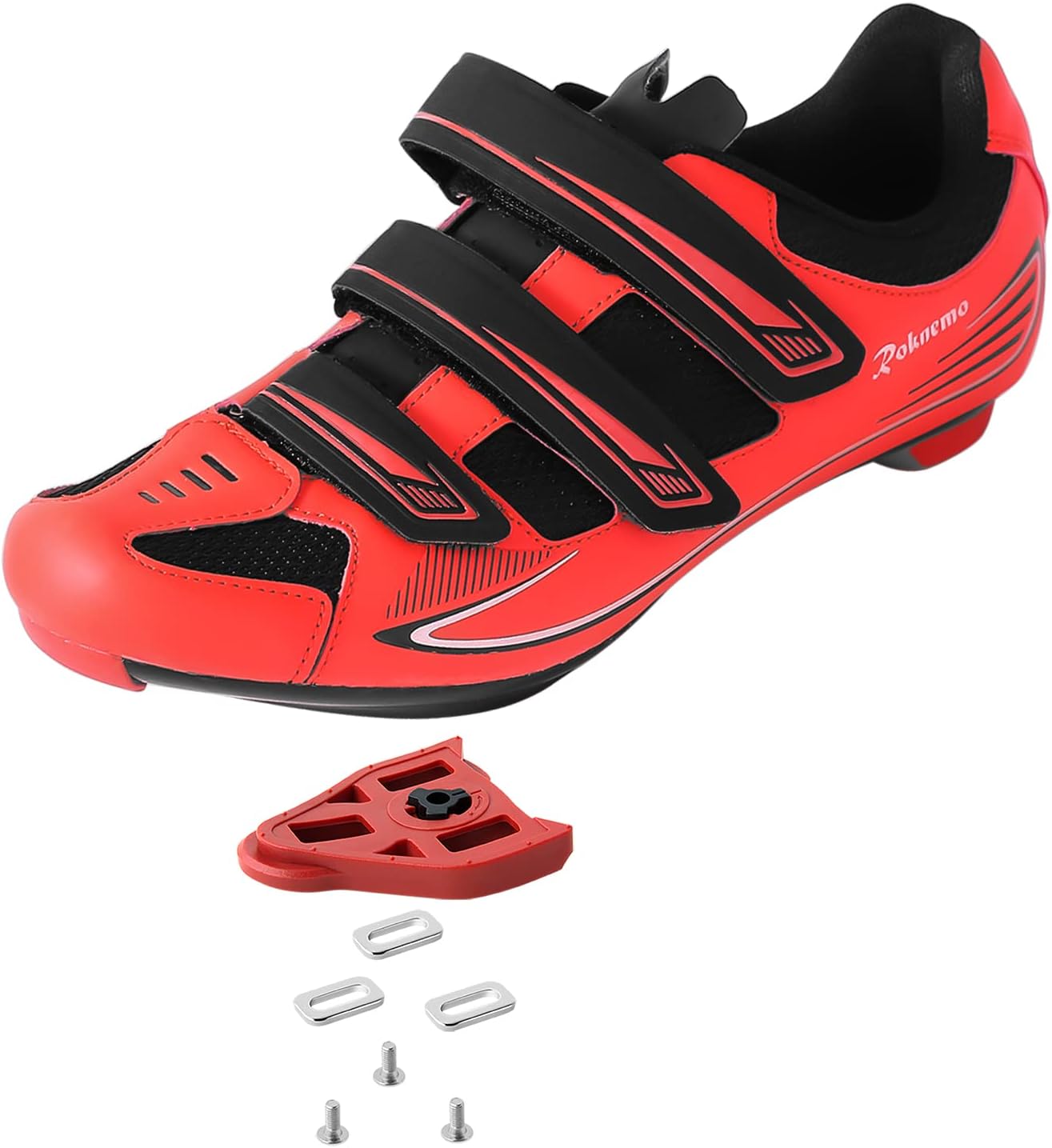 Велотуфли унисекс, размер 14, совместимые с Peleton - мужские велотуфли для спиннинга с шипами Look Delta - для велотренажеров и шоссейных велосипедов, с креплениями SPD Roknemo, красный
Велотуфли унисекс, размер 14, совместимые с Peleton - мужские велотуфли для спиннинга с шипами Look Delta - для велотренажеров и шоссейных велосипедов, с креплениями SPD Roknemo, красный