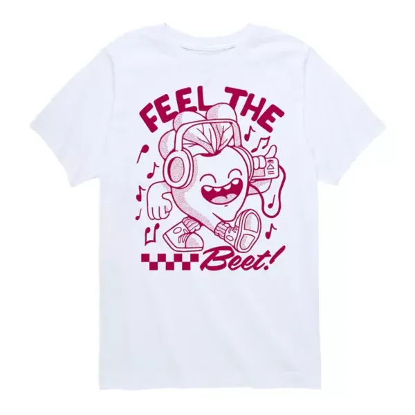 Футболка с принтом "Feel the beet" для мальчиков 8-20 лет Licensed Character, белый
Футболка с принтом "Feel the beet" для мальчиков 8-20 лет Licensed Character, белый