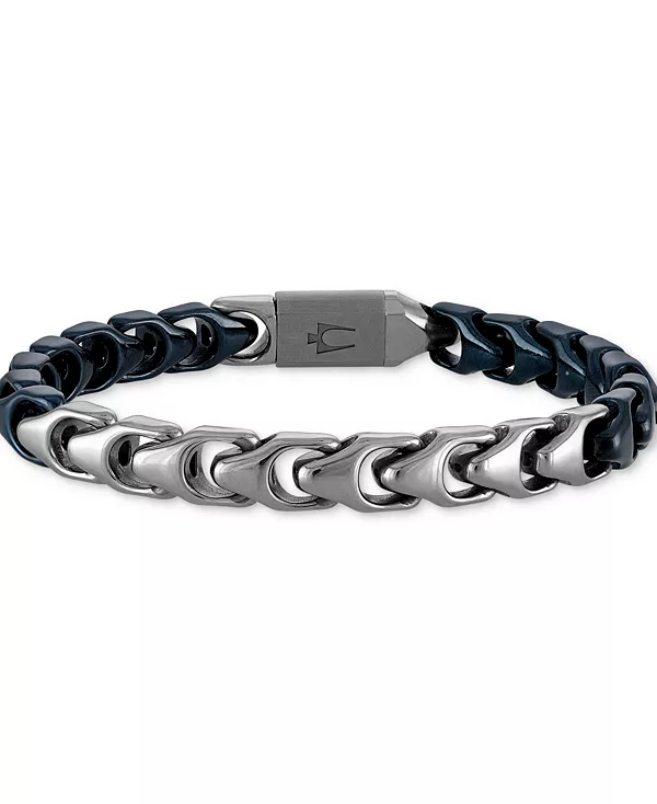 Мужской двухцветный браслет из нержавеющей стали Bulova, two-tone
Мужской двухцветный браслет из нержавеющей стали Bulova, two-tone