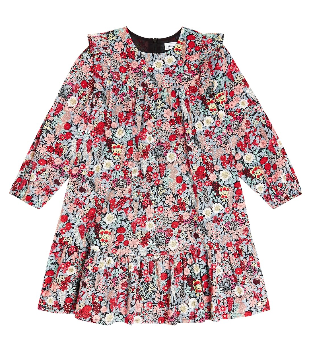 Хлопковое платье с цветочным принтом Tartine et Chocolat, фиолетовый
Хлопковое платье с цветочным принтом Tartine et Chocolat, фиолетовый