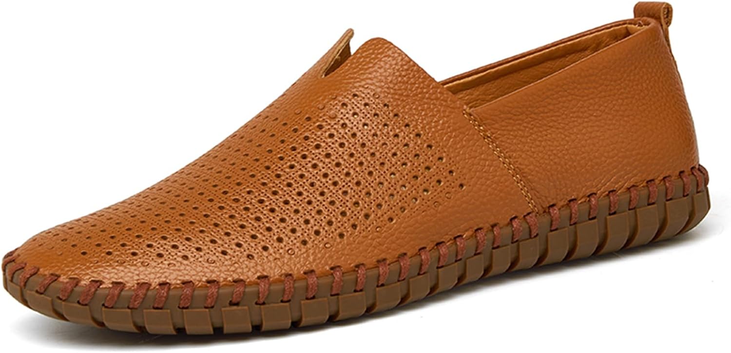 Мужские слипоны из натуральной кожи ручной работы, мягкие для ходьбы и вождения Chuumee, коричневый
Мужские слипоны из натуральной кожи ручной работы, мягкие для ходьбы и вождения Chuumee, коричневый