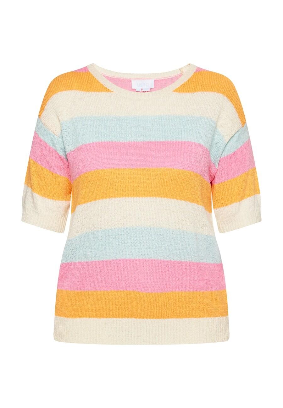 Тонкий вязаный свитер usha BLUE LABEL Sweater, разноцветный
Тонкий вязаный свитер usha BLUE LABEL Sweater, разноцветный