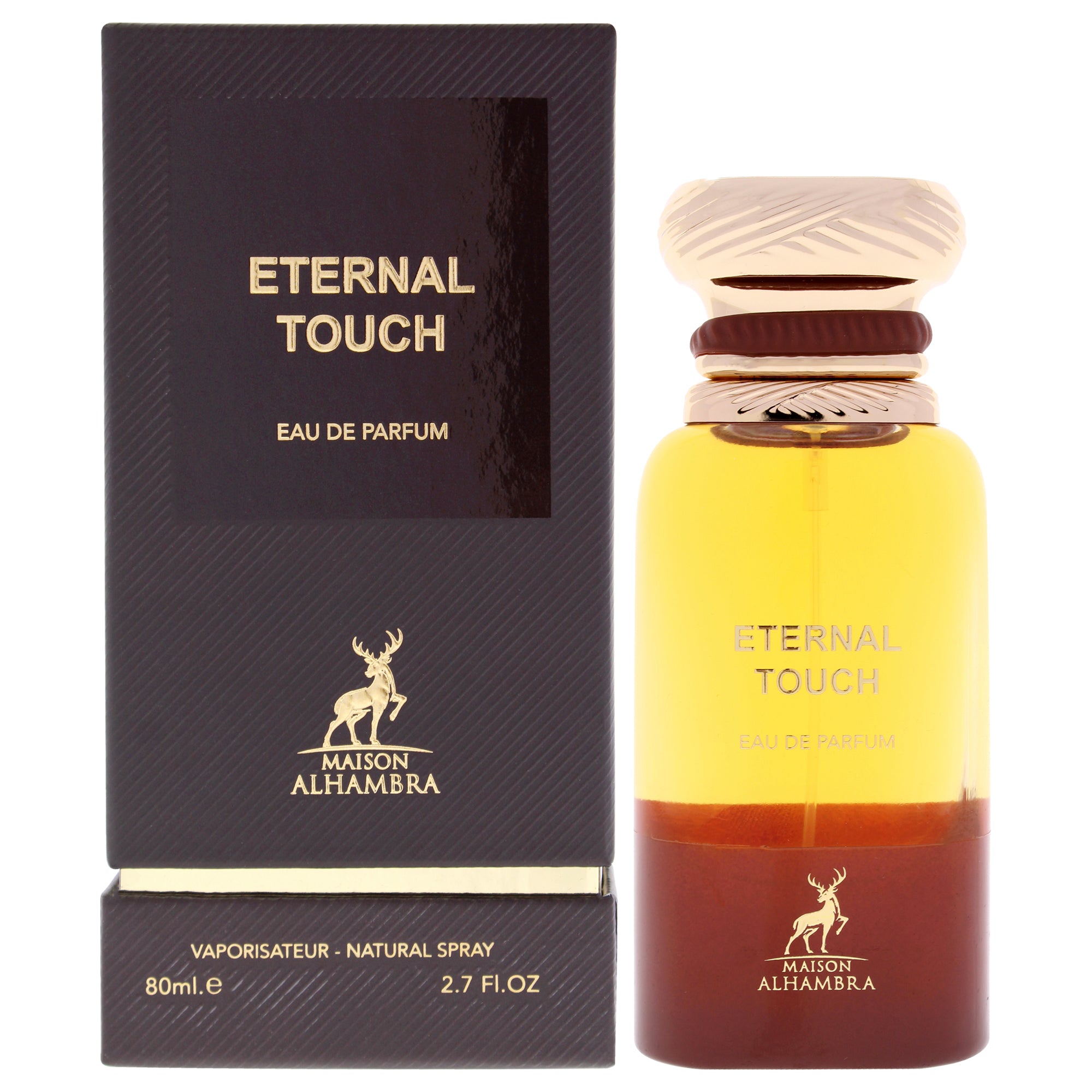 Парфюмерная вода Eternal Touch от Maison Alhambra (унисекс) - 70 мл, прозрачный
Парфюмерная вода Eternal Touch от Maison Alhambra (унисекс) - 70 мл, прозрачный