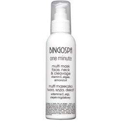 Мульти-маска для лица, шеи, зоны декольте с витамином С, водорослями и миндальным маслом BINGOSPA одна минута
Мульти-маска для лица, шеи, зоны декольте с витамином С, водорослями и миндальным маслом BINGOSPA одна минута