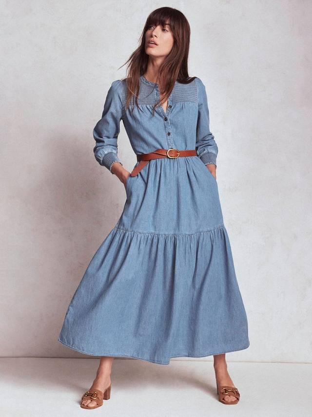Платье миди Cecily из денима Boden, Light Vintage Blue
Платье миди Cecily из денима Boden, Light Vintage Blue