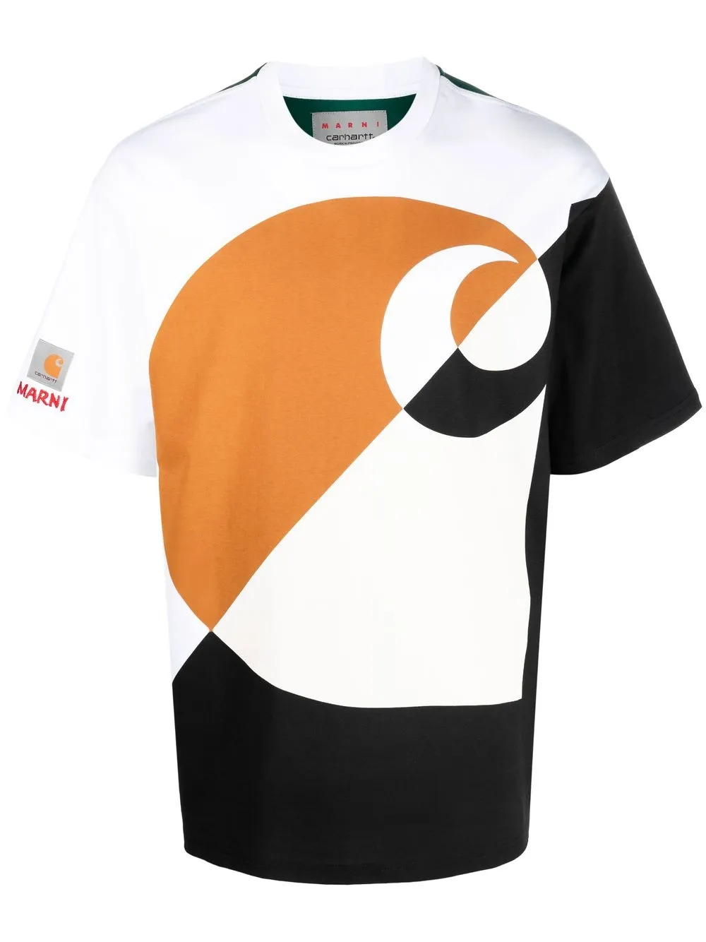 Футболка в стиле колор-блок из коллаборации с Carhartt WIP Marni, белый
Футболка в стиле колор-блок из коллаборации с Carhartt WIP Marni, белый
