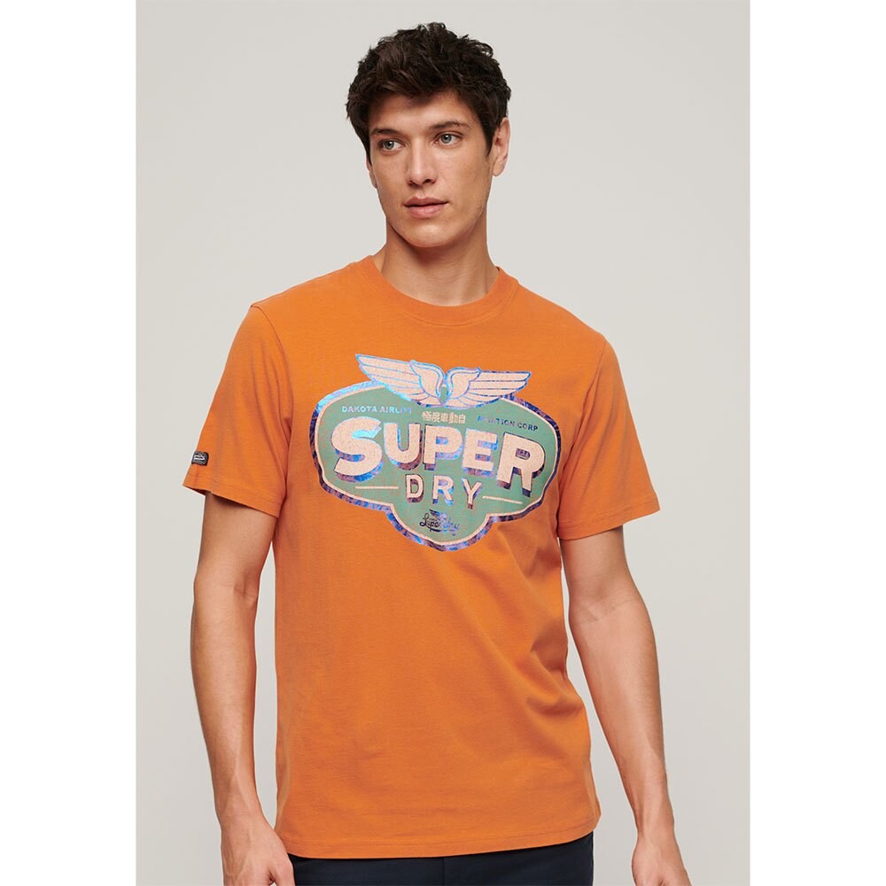 Футболка с коротким рукавом Superdry Gasoline Workwear, оранжевый
Футболка с коротким рукавом Superdry Gasoline Workwear, оранжевый