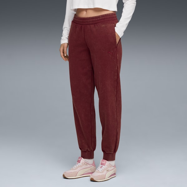 Женские флисовые спортивные штаны Puma Elevated Essentials Acid Wash, красный
Женские флисовые спортивные штаны Puma Elevated Essentials Acid Wash, красный