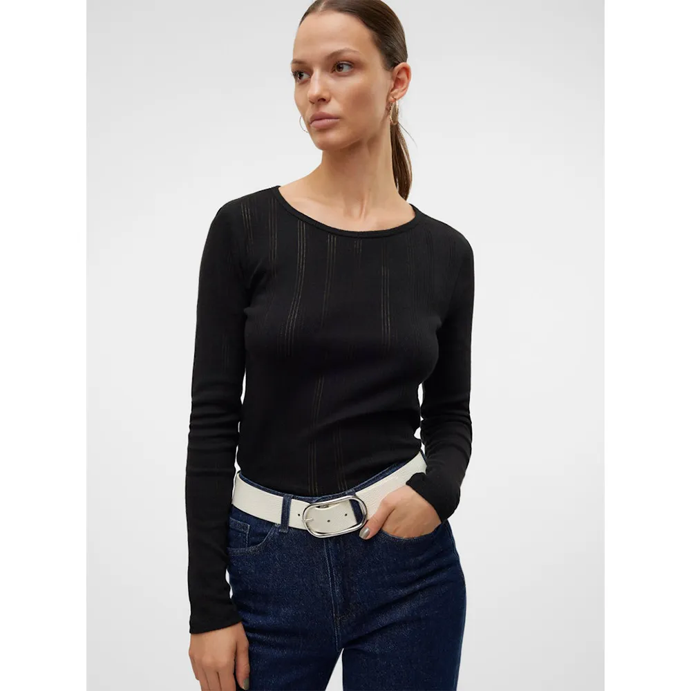 Футболка Vero Moda Lisa Pointelle, черный
Футболка Vero Moda Lisa Pointelle, черный