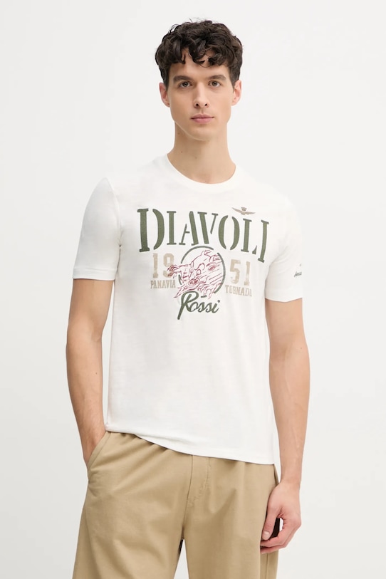 Хлопковая футболка Aeronautica Militare, белый
Хлопковая футболка Aeronautica Militare, белый