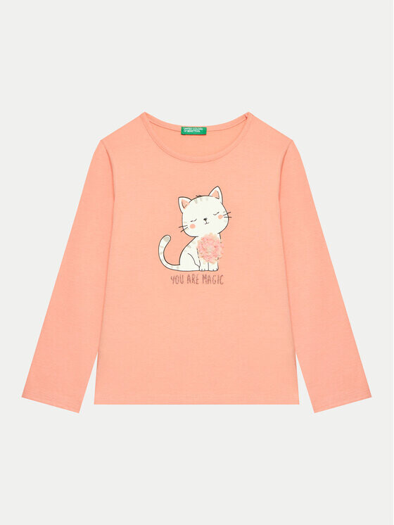 Блуза стандартного кроя United Colors Of Benetton, оранжевый
Блуза стандартного кроя United Colors Of Benetton, оранжевый