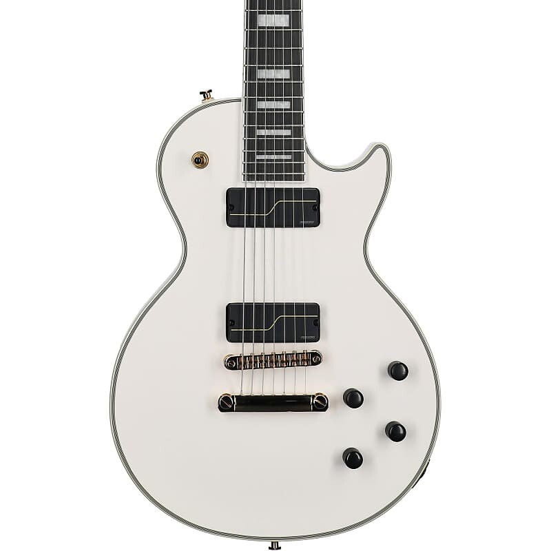 Электрогитара Epiphone 7-string Matt Heafy Signature Les Paul Custom Origins Guitar - Bone White
Электрогитара Epiphone 7-string Matt Heafy Signature Les Paul Custom Origins Guitar - Bone White