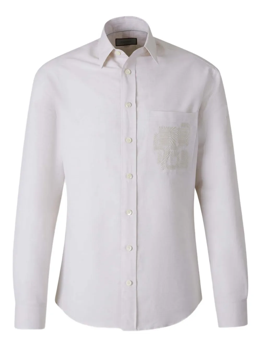 Рубашка с нагрудным карманом Canali, нейтральный
Рубашка с нагрудным карманом Canali, нейтральный