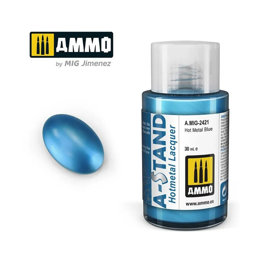 Горячий Металл Синий, A-Stand - Lacquer
Горячий Металл Синий, A-Stand - Lacquer