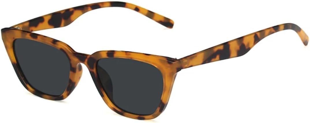 Роскошные винтажные солнцезащитные очки «кошачий глаз» для женщин, маленькая оправа, солнцезащитные очки для путешествий и вождения, защита от УФ-излучения UV400 VVTWSSW, Leopard Gray
Роскошные винтажные солнцезащитные очки «кошачий глаз» для женщин, маленькая оправа, солнцезащитные очки для путешествий и вождения, защита от УФ-излучения UV400 VVTWSSW, Leopard Gray