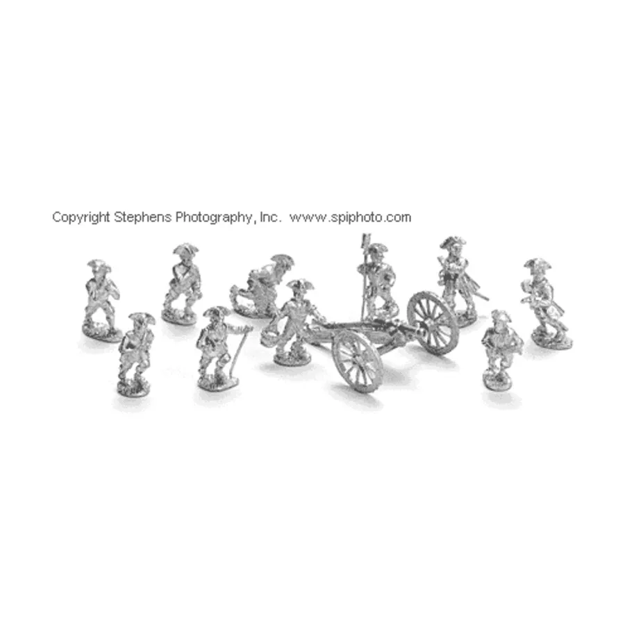 Французская артиллерия, French & Indian Wars (25mm)
Французская артиллерия, French & Indian Wars (25mm)