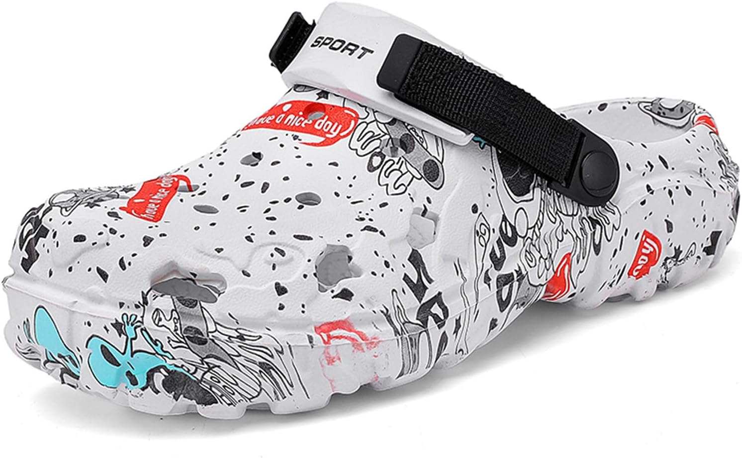 Мужские садовые сабо MEIAGDT, легкие эва-сланцы, с мягкой подошвой, дышащие, с поддержкой свода стопы, регулируемым задним ремешком, для отдыха, спорта, летнего пляжа, кемпинга и отпуска, белый
Мужские садовые сабо MEIAGDT, легкие эва-сланцы, с мягкой подошвой, дышащие, с поддержкой свода стопы, регулируемым задним ремешком, для отдыха, спорта, летнего пляжа, кемпинга и отпуска, белый