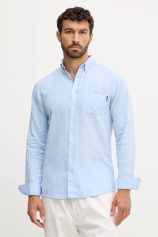 Льняная рубашка Lindbergh, синий
Льняная рубашка Lindbergh, синий