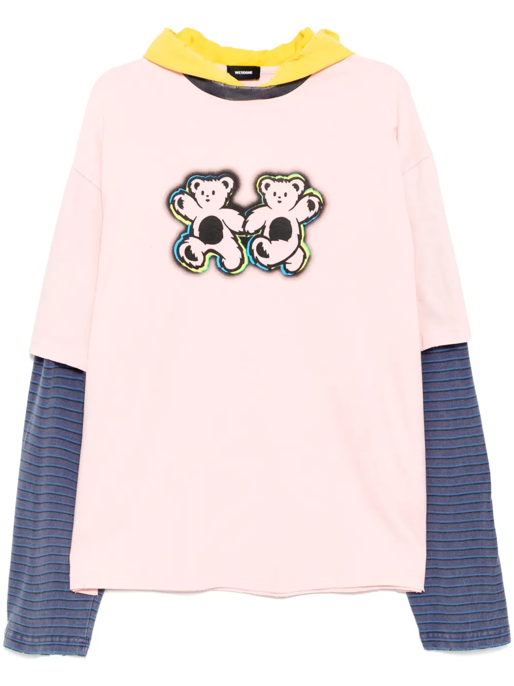 Многослойное худи Teddy Twins We11done, розовый
Многослойное худи Teddy Twins We11done, розовый