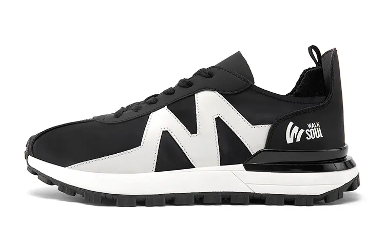 WALKSOUL Повседневные туфли мужские низкие, черные/бежевые
WALKSOUL Повседневные туфли мужские низкие, черные/бежевые