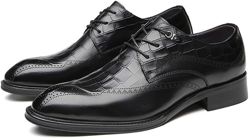 Мужские классические туфли TNXZ из натуральной кожи с перфорацией броги, эластичной резинкой, оксфорды, классические формальные дерби, черный
Мужские классические туфли TNXZ из натуральной кожи с перфорацией броги, эластичной резинкой, оксфорды, классические формальные дерби, черный