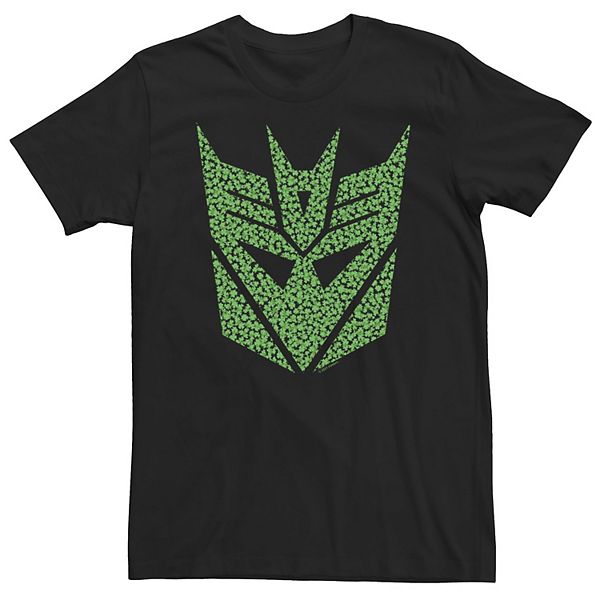 Футболка Big & tall Transformers Lucky Decepticons Shamrock Head Fill Licensed Character
Футболка Big & tall Transformers Lucky Decepticons Shamrock Head Fill Licensed Character