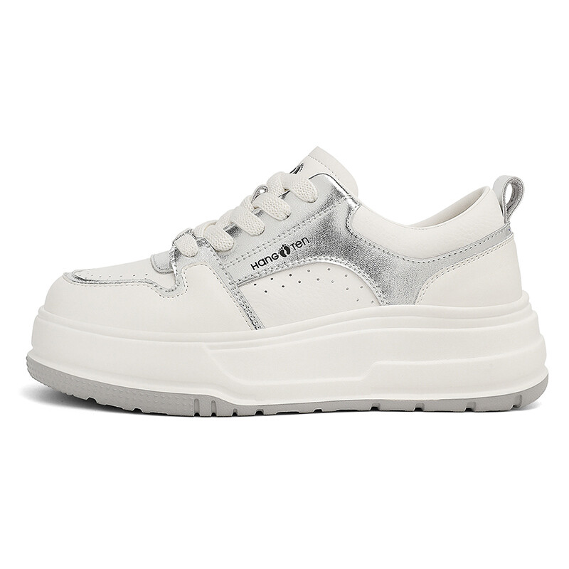 Кеды, скейтборд обувь женская низкая белый нить серебряный облако Hang Ten
Кеды, скейтборд обувь женская низкая белый нить серебряный облако Hang Ten