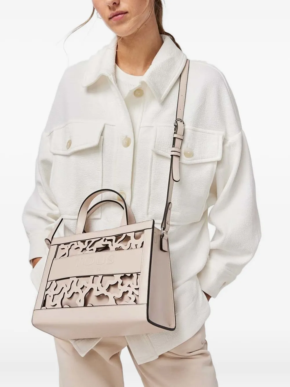 Сумка-портфель с вырезом TOUS, нейтральный
Сумка-портфель с вырезом TOUS, нейтральный