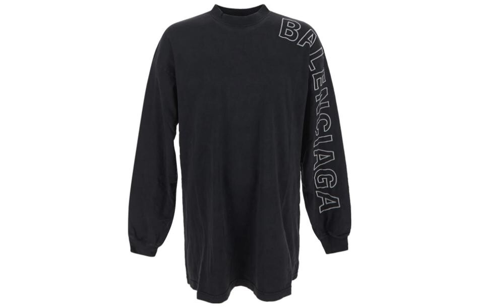 Футболка из хлопка с вышитым логотипом Balenciaga, черный
Футболка из хлопка с вышитым логотипом Balenciaga, черный