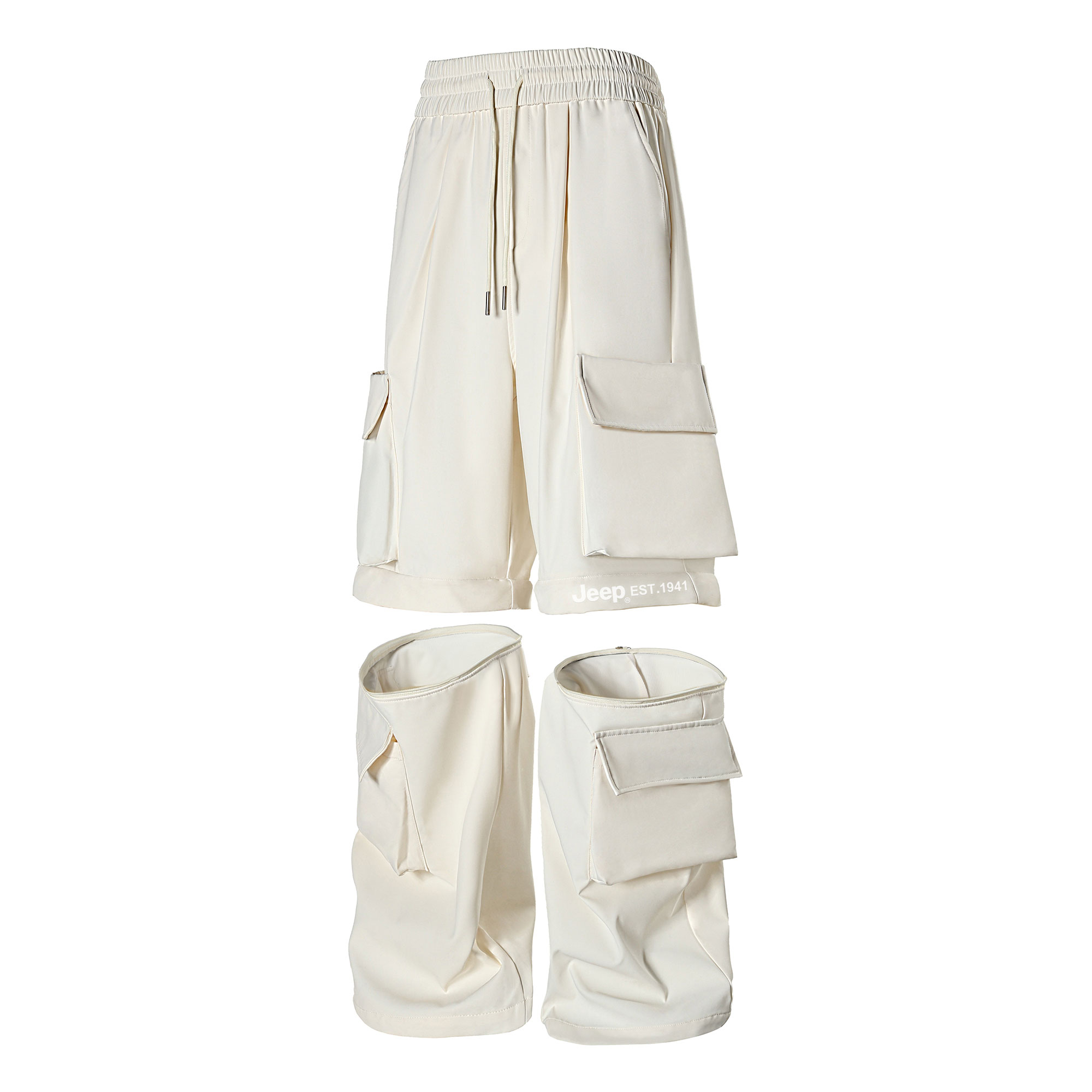 Повседневные брюки унисекс Moderate Cargo Pants Jeep, экрю
Повседневные брюки унисекс Moderate Cargo Pants Jeep, экрю