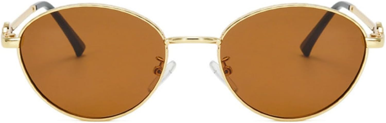 Солнцезащитные очки Willochra в стиле ретро, овальные, поляризованные, для женщин и мужчин, в стиле 90-х, милые, с круглой металлической оправой, тонированные, черные и синие, C5
Солнцезащитные очки Willochra в стиле ретро, овальные, поляризованные, для женщин и мужчин, в стиле 90-х, милые, с круглой металлической оправой, тонированные, черные и синие, C5