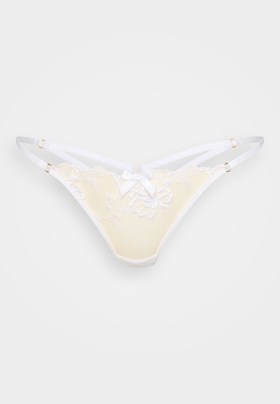 Трусы Agent Provocateur MELANIE THONG, White/Sand/White
Трусы Agent Provocateur MELANIE THONG, White/Sand/White