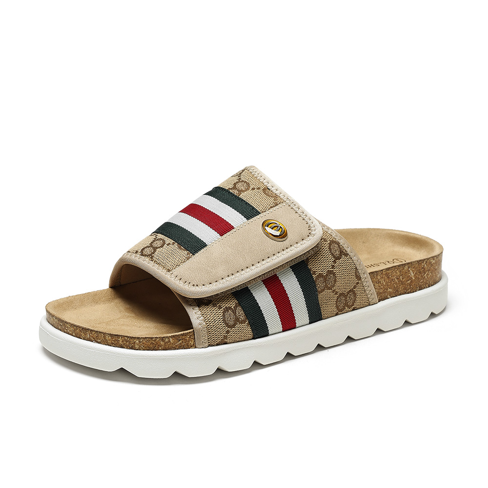 Wolves • Family QUNLANGSHIJIA Тапочки-слайды мужские бежевые из ЭВА, устойчивые к истиранию и запаху
Wolves • Family QUNLANGSHIJIA Тапочки-слайды мужские бежевые из ЭВА, устойчивые к истиранию и запаху