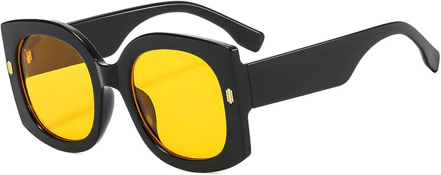 Солнцезащитные очки COTIA квадратной формы для женщин и мужчин, большие, классические, в стиле ретро, модные, для активного отдыха, модель W37, Black Yellow
Солнцезащитные очки COTIA квадратной формы для женщин и мужчин, большие, классические, в стиле ретро, модные, для активного отдыха, модель W37, Black Yellow