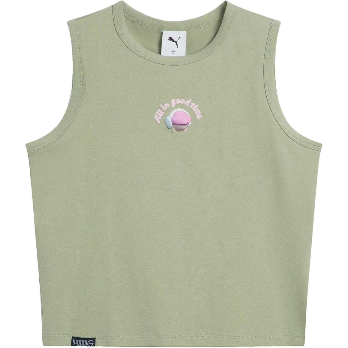 PUMA Женская майка-алкоголичка Green
PUMA Женская майка-алкоголичка Green